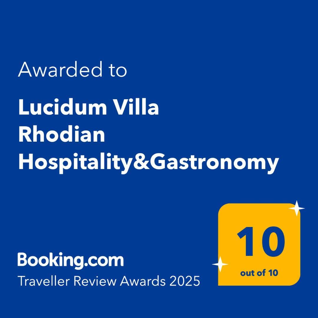 Lucidum Villa Rhodes Faliraki Buitenkant foto